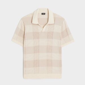 Todd Snyder Cream Polo Shirt